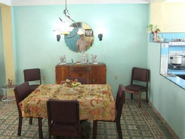 'Dining room' Casas particulares are an alternative to hotels in Cuba.